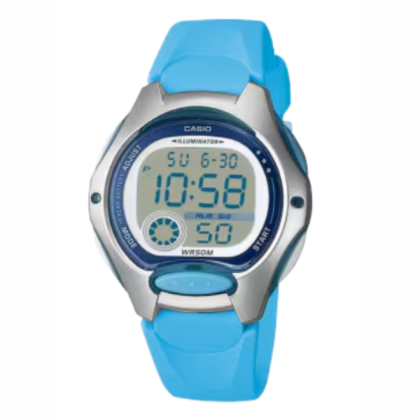 Casio General LW-200-2BV Blue Strap Classic Digital Unisex Kid's Watch 